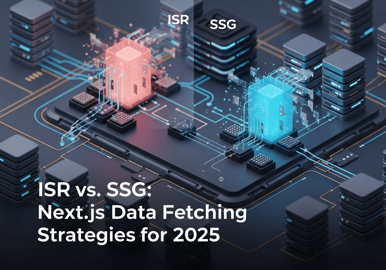 ISR vs SSG : Stratégies de récupération de données Next.js pour 2025